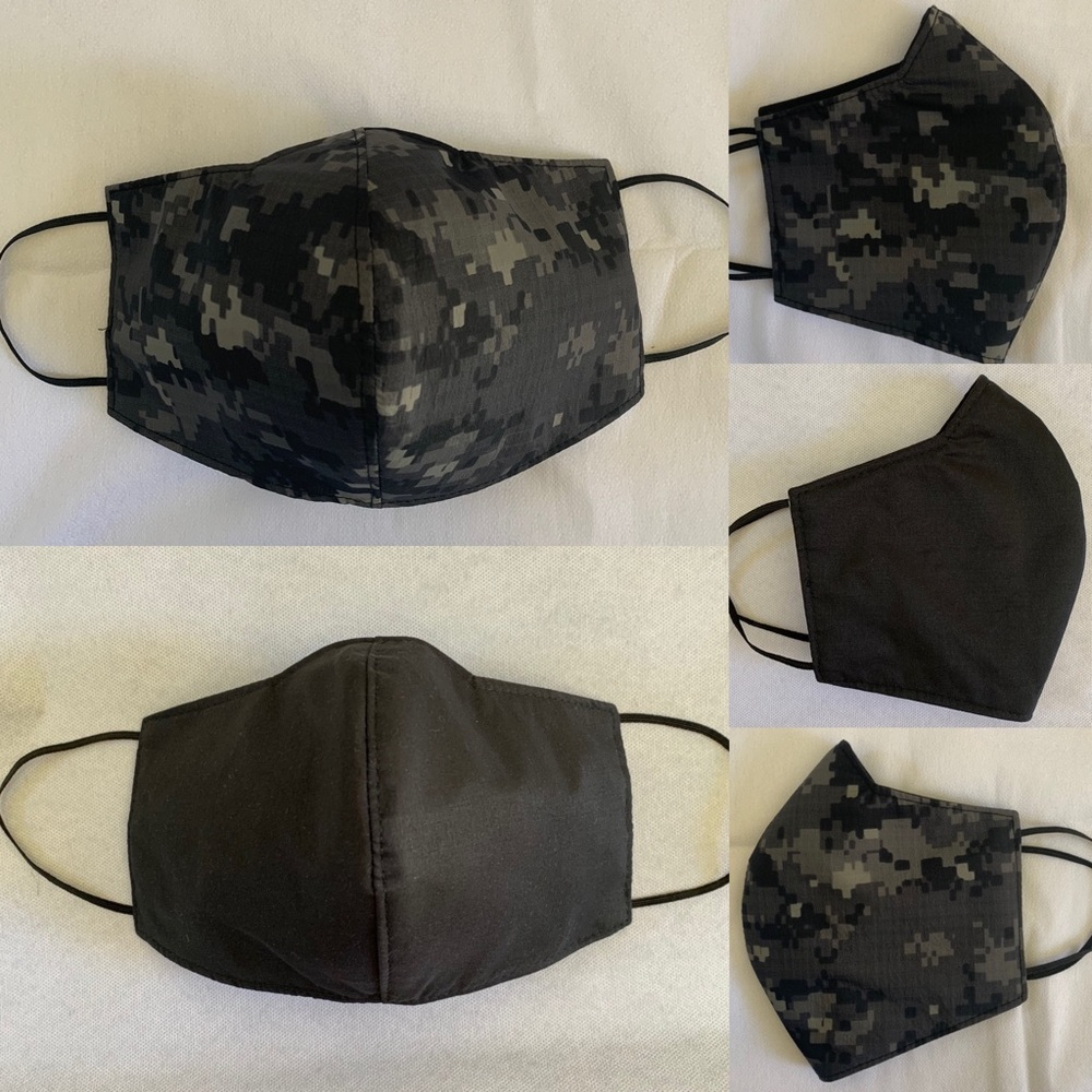 Men’s Military Camo face mask with filter